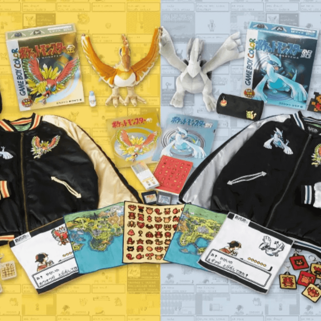 Pokémon Gold y Silver recibirán un fantástico merchandising del 25 aniversario